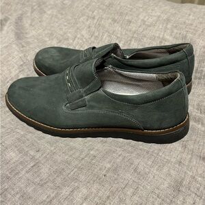Men's Green/Blue Loafers